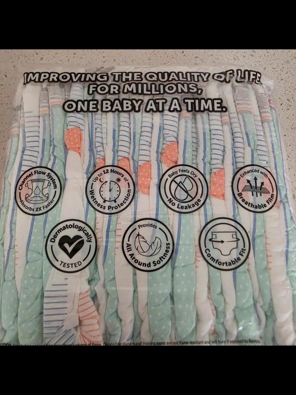 Kidgets Baby Diapers - 75ct (3 Bundle)